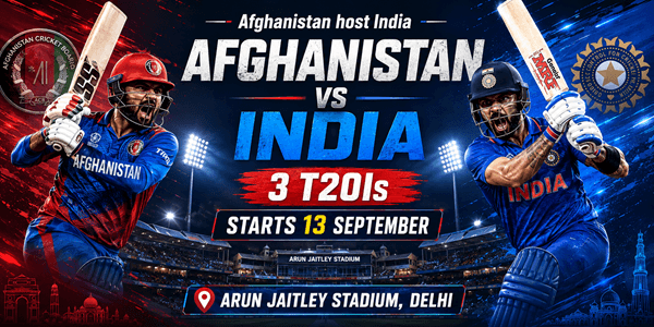 Afghanistan versus India series artwork