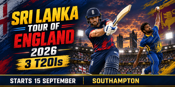 England versus Sri Lanka series artwork