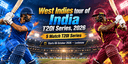 West Indies Tour Of India T20I Series, 2026 league