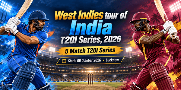 India versus West Indies series artwork