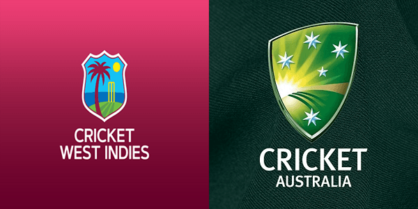 West Indies vs Australia series artwork