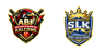 ABF and SLK team logos