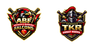 ABF and TKR team logos