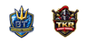 BT and TKR team logos