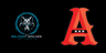 BW and AF team logos