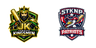 JK and STKNP team logos