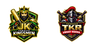 JK and TKR team logos