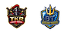 TKR and BT team logos